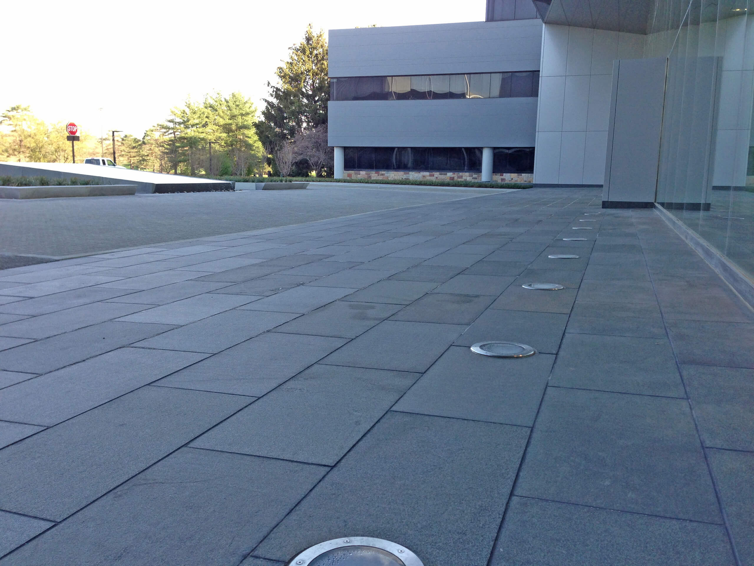 Furstenberg granite with recessed lighting