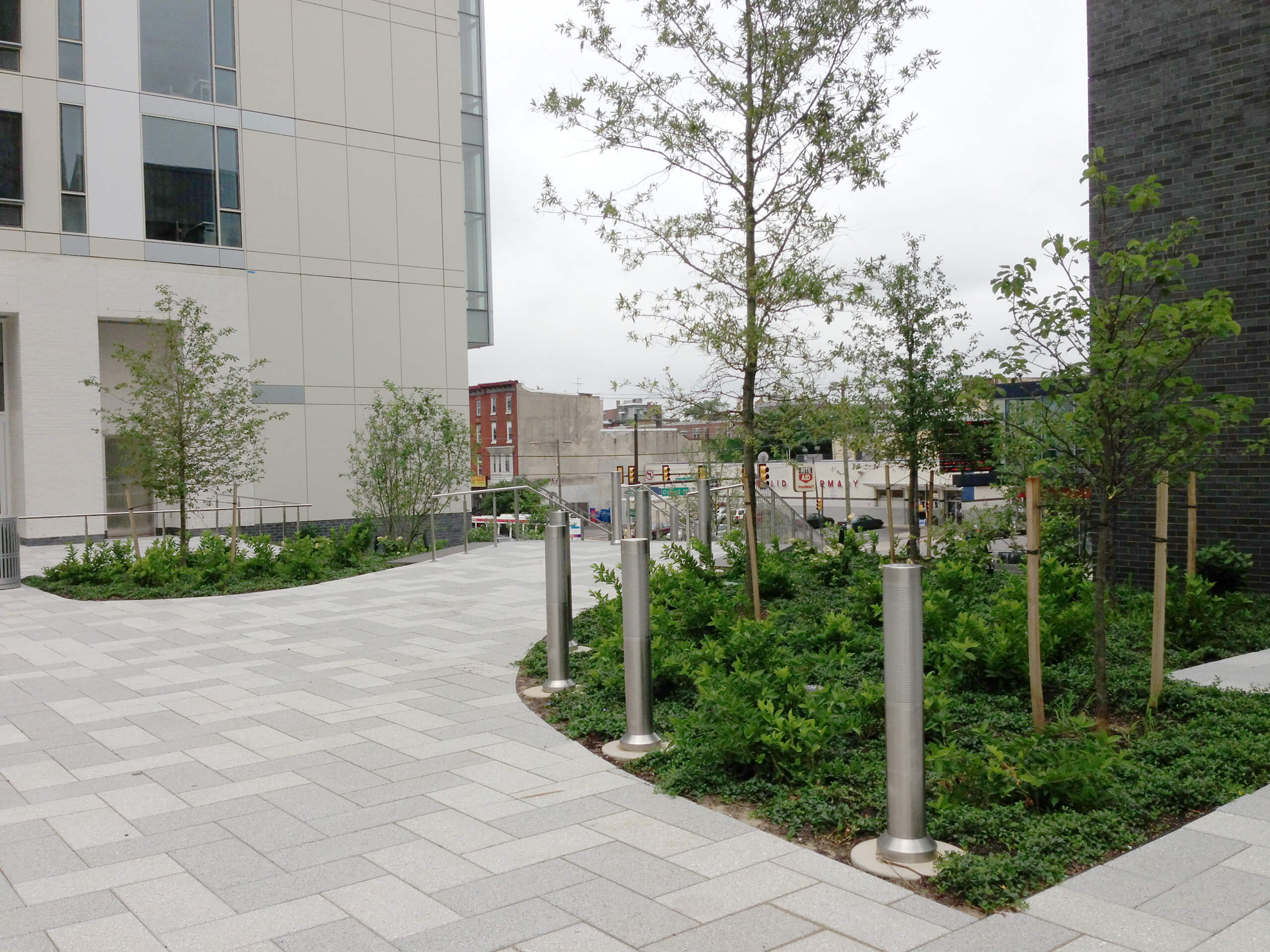 Plaza Over Parking Garage