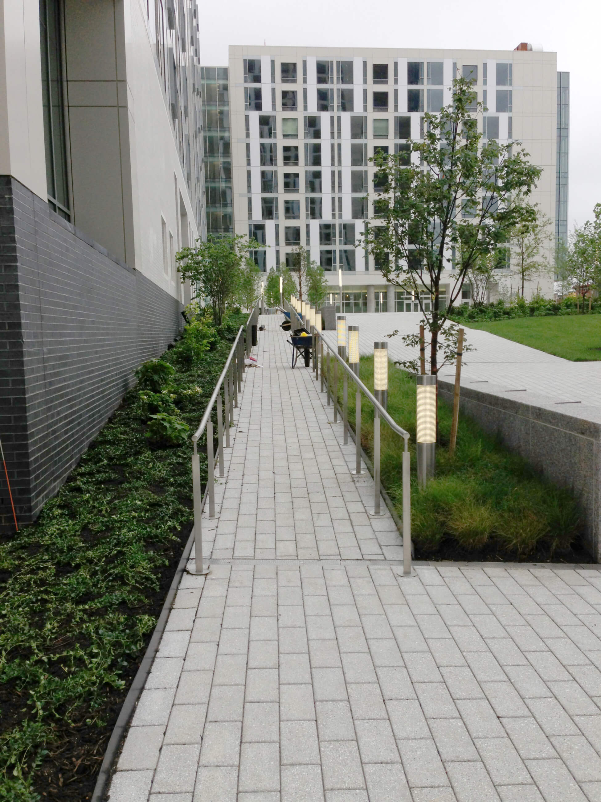 Plaza Over Parking Garage