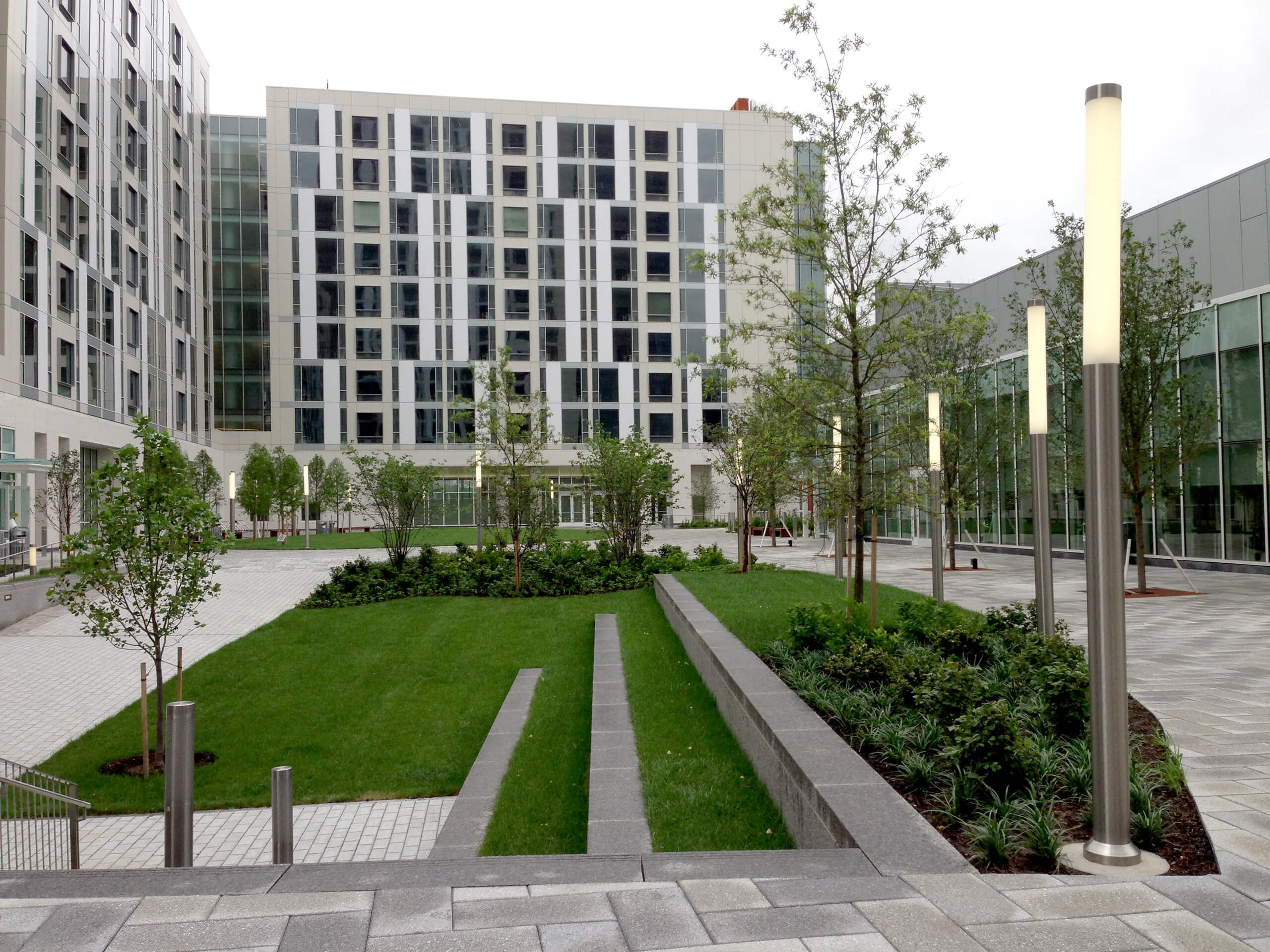 Plaza Over Parking Garage